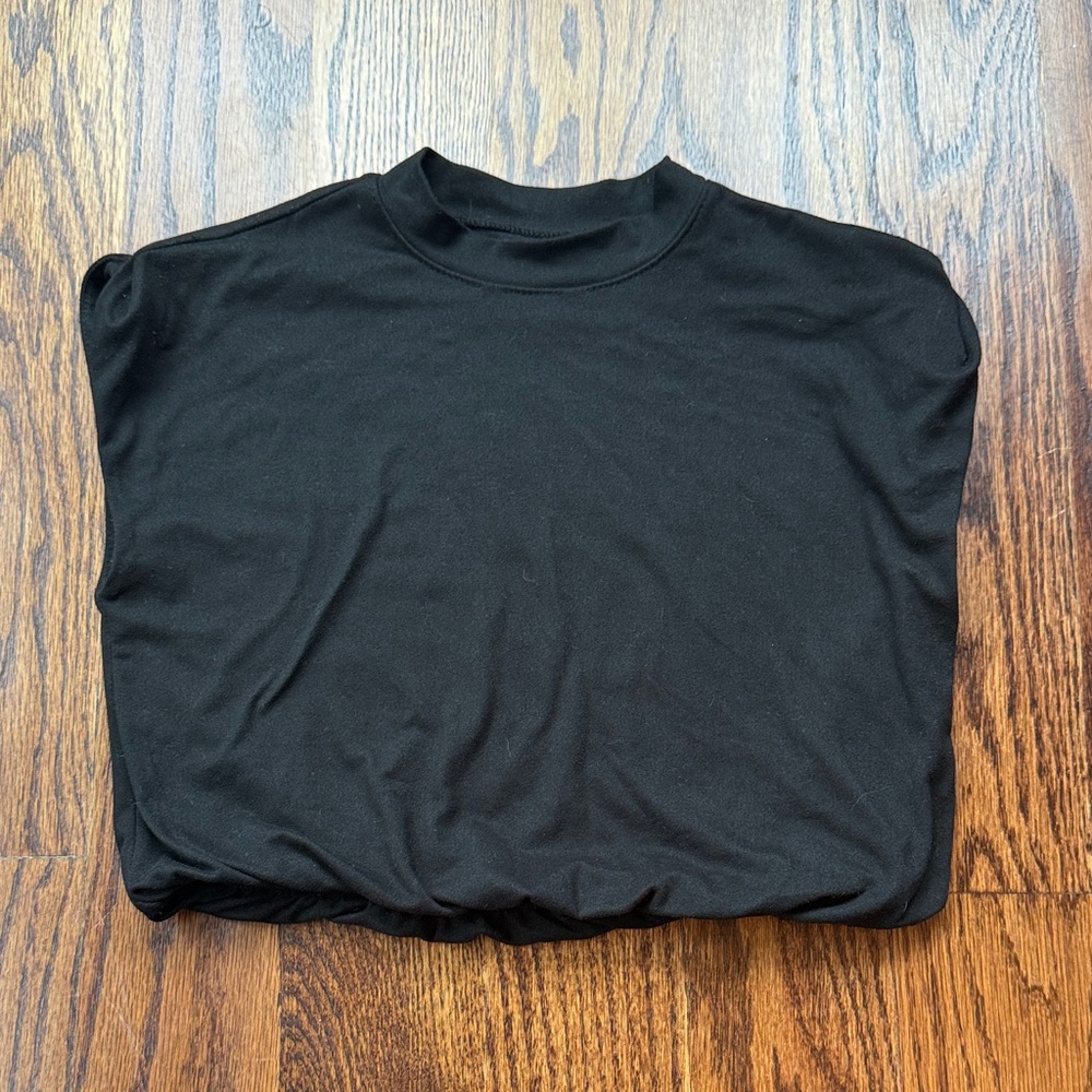 Five Dancewear Classic Black Crop Dance Youth Top